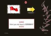 English worksheet: A short exercise about Tunisia. Have u ever been there?