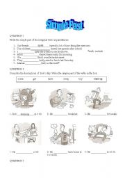 English Worksheet: Simple Past