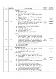 English Worksheet: vocabulary lesson plan (jobs with simple present)