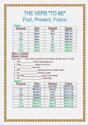 English Worksheet: Verb 