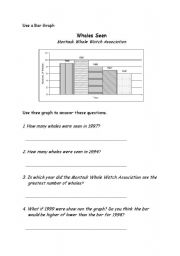 English Worksheet: Use a Grapf