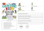 English Worksheet: soccer rules