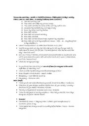 English Worksheet: macbeth - discussion questions. Lets think!