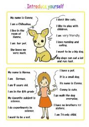 conversation activity using self introduction Part2