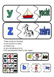 English Worksheet: alphabet activity