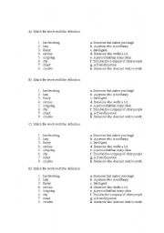 English Worksheet: Personality adjectives