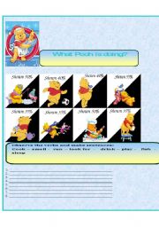 English worksheet: Pooh