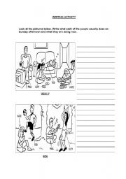 English Worksheet: Present Simple & Present Progressive