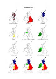 English Worksheet: The British Isles