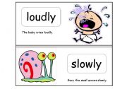 English Worksheet: adverbs of manners