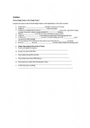 English Worksheet: Worksheet Passive Voice