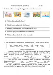 English worksheet: Grammar Review