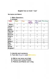 English Worksheet: Modal Auxiliary Verb 