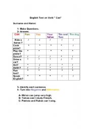 English worksheet: Modal Auxiliary Verb 