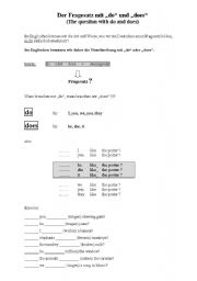 English Worksheet: The question with 