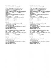 English Worksheet: The logical song - Supertramp