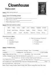 English worksheet: Horror Film