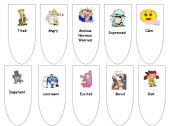 English worksheet: Moods fan