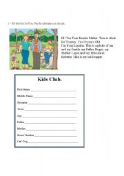 English worksheet: Use And