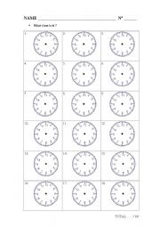 The Clock Test