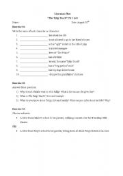 English worksheet: 