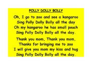 English Worksheet: adaptation of the song