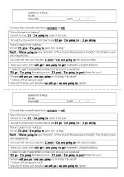 English worksheet: FUTURE