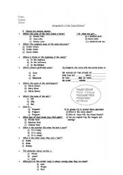 English worksheet: Film: DEad Silence