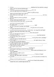 English worksheet: phrasal verbs