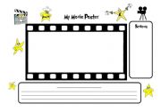 English Worksheet: **** Make a Movie Poster ***** High Quality A3 Printable!!!****