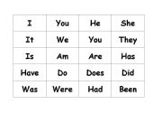 English worksheet: conjugate - flashcards