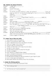 English worksheet: Meet the Robinsons-p2