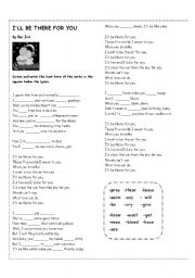 English Worksheet: verbal tenses review