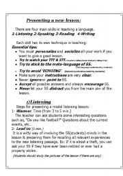 English Worksheet: ENGLISH TRAINING 4 TEACHERS