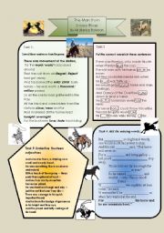 English Worksheet: The Man from Snowy River