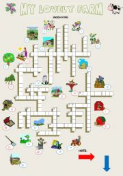 My lovely farm (crossword)