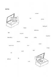 English worksheet: COMPARISON ADJECTIVES