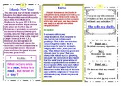 English Worksheet: Pamphlet