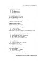 English Worksheet: Topic for speaking