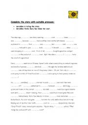 English worksheet: Pronouns