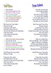 English Worksheet: Romantic songs