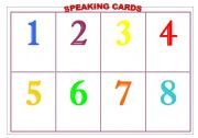 English Worksheet: SPEAKING GAME