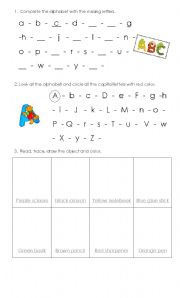 English Worksheet: Workshop for Beginners