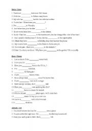 English Worksheet: Present Perfect Tense