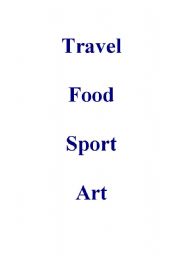 English Worksheet: Small Talk Topics