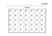 English Worksheet: Brushing Chart