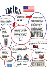 English Worksheet: The USA