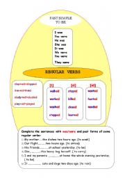 English worksheet: Simple Past