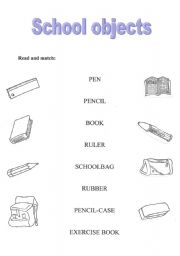 School objects