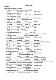 English Worksheet: TESTING - 1